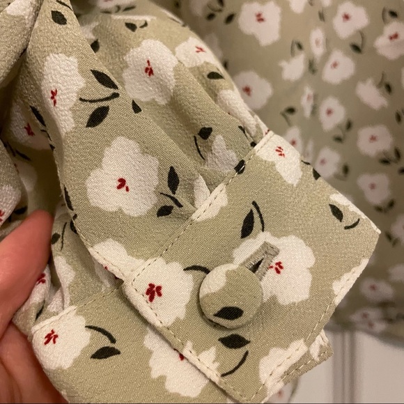 Vintage floral blouse - Picture 3 of 5